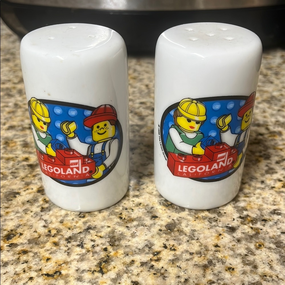 Vintage Legoland California salt and pepper shakers